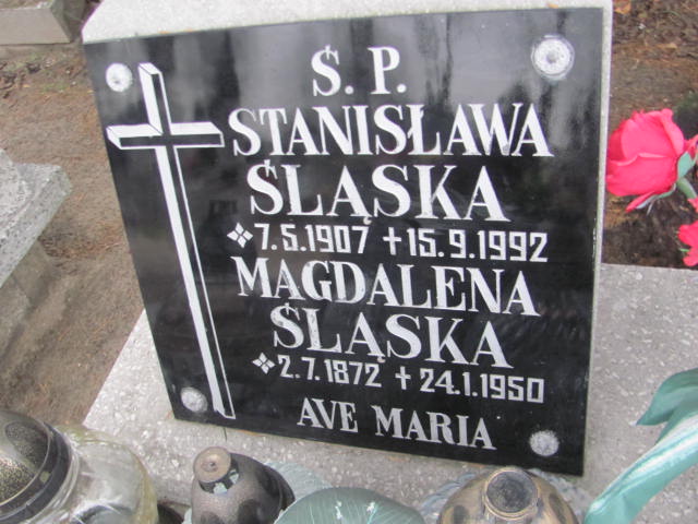 Magdalena Śląska 1872 Kobylin - Grobonet - Wyszukiwarka osób pochowanych