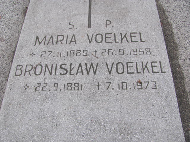 Maria Voelkel 1889 Kobylin - Grobonet - Wyszukiwarka osób pochowanych
