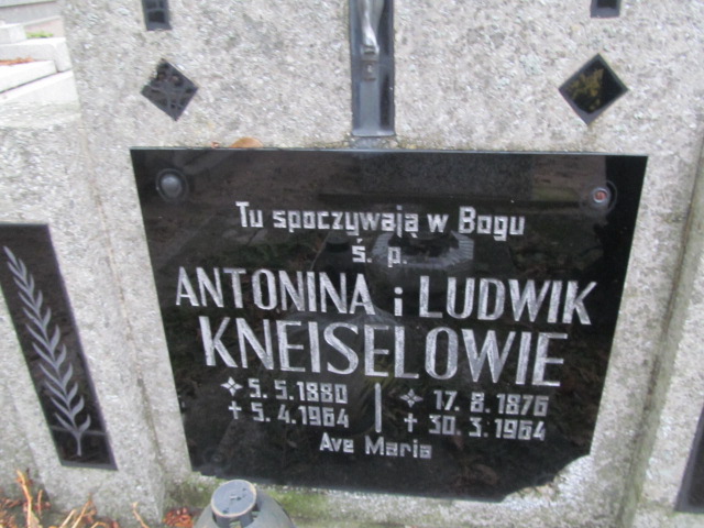 Antonina Kneisel 1880 Kobylin - Grobonet - Wyszukiwarka osób pochowanych