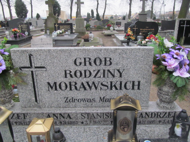 Andrzej Morawski 1895 Kobylin - Grobonet - Wyszukiwarka osób pochowanych
