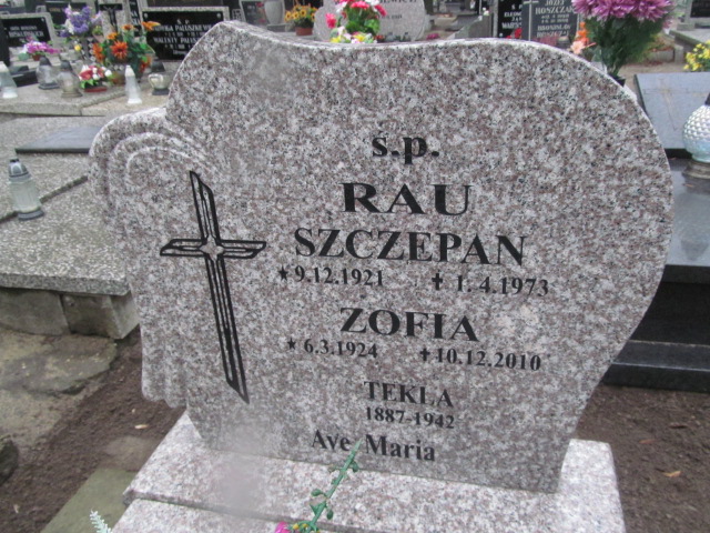 Szczepan Rau 1921 Kobylin - Grobonet - Wyszukiwarka osób pochowanych