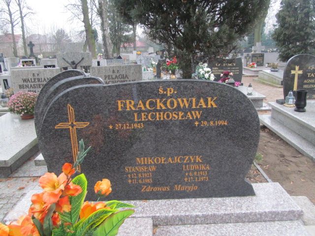 Krystyna Frąckowiak 1947 Kobylin - Grobonet - Wyszukiwarka osób pochowanych