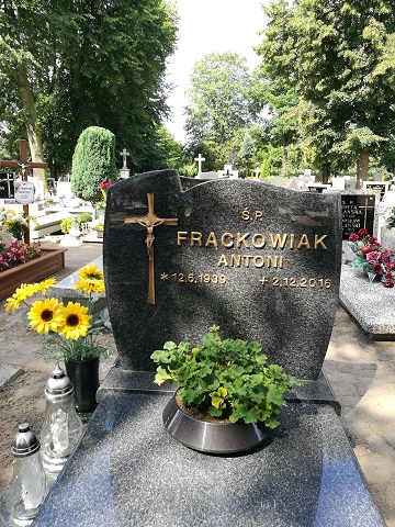 Antoni Frąckowiak 1939 Kobylin - Grobonet - Wyszukiwarka osób pochowanych