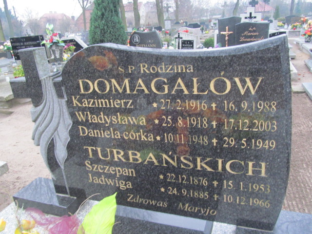 Daniela Domagała 1948 Kobylin - Grobonet - Wyszukiwarka osób pochowanych