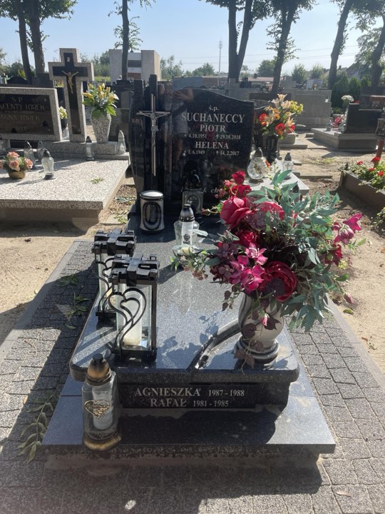 Agnieszka Suchanecka 1987 Kobylin - Grobonet - Wyszukiwarka osób pochowanych