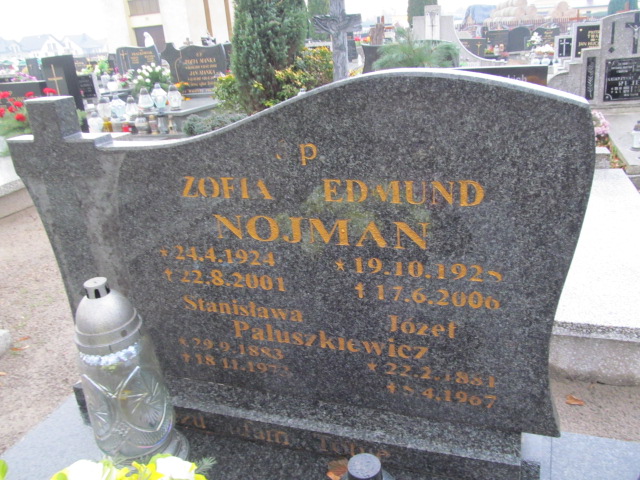 Józef Paluszkiewicz 1881 Kobylin - Grobonet - Wyszukiwarka osób pochowanych