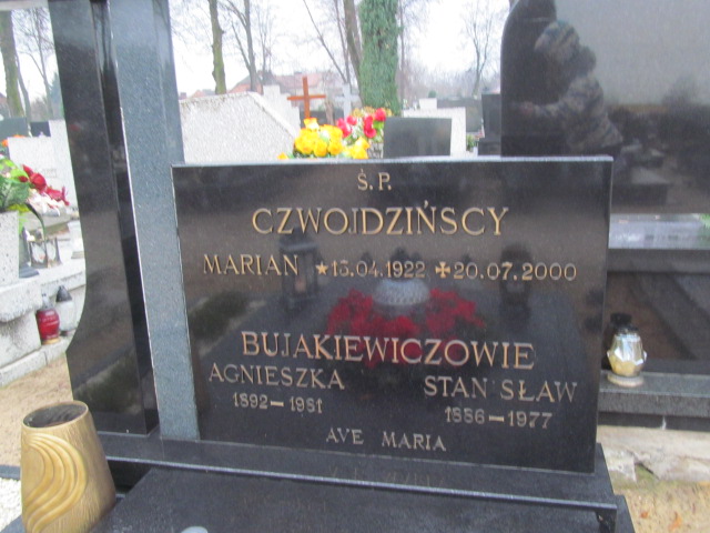 Agnieszka Bujakiewicz 1891 Kobylin - Grobonet - Wyszukiwarka osób pochowanych