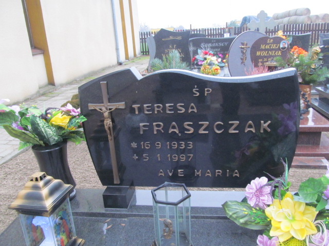 Teresa Frąszczak 1933 Kobylin - Grobonet - Wyszukiwarka osób pochowanych