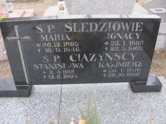 Maria Śledziona 1892 Kobylin - Grobonet - Wyszukiwarka osób pochowanych