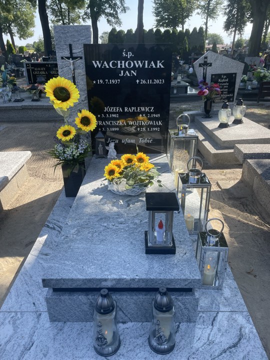 Jan Wachowiak 1937 Kobylin - Grobonet - Wyszukiwarka osób pochowanych