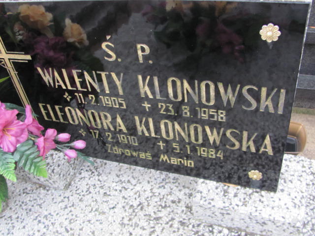 Eleonora Klonowska 1910 Kobylin - Grobonet - Wyszukiwarka osób pochowanych