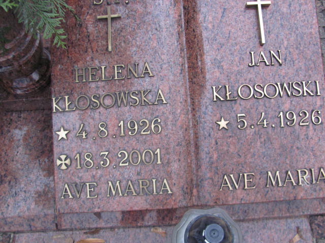 Jan Kłosowski 1926 Kobylin - Grobonet - Wyszukiwarka osób pochowanych