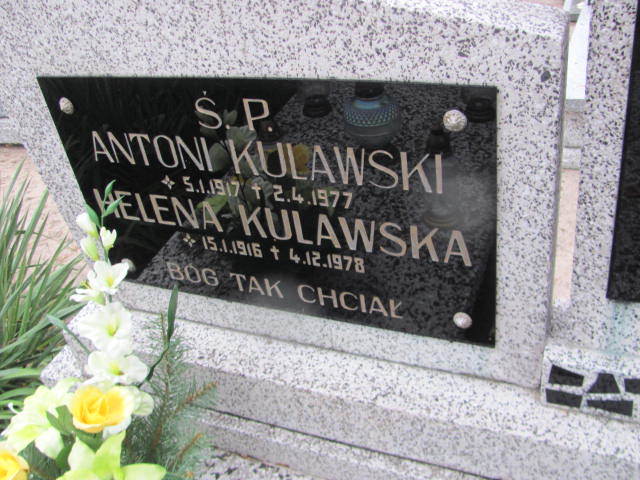 Antoni Kulawski 1917 Kobylin - Grobonet - Wyszukiwarka osób pochowanych